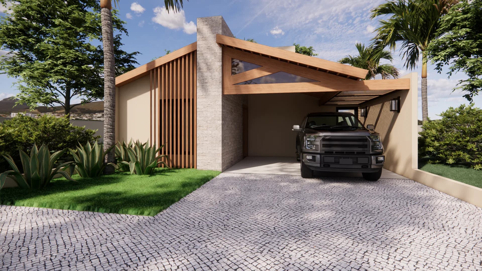 Casa AP — projeto de arquitetura e interiores da Sentire Arquitetura, foto 1 de 8