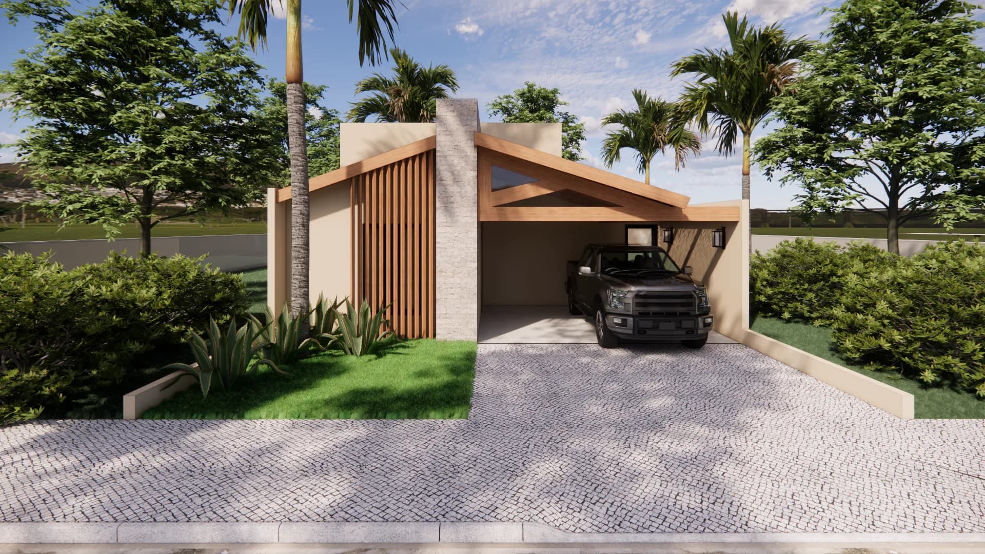 Casa AP — projeto de arquitetura e interiores da Sentire Arquitetura, foto 2 de 8