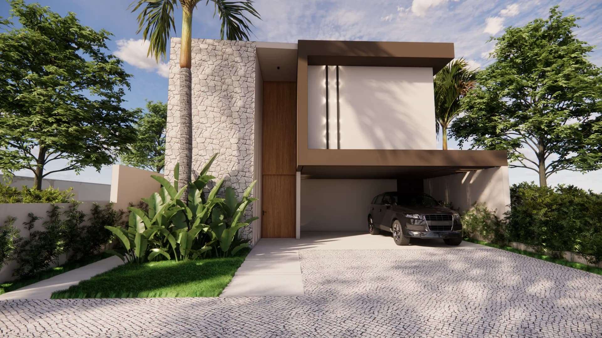 Casa AR — projeto de arquitetura e interiores da Sentire Arquitetura, foto 3 de 10