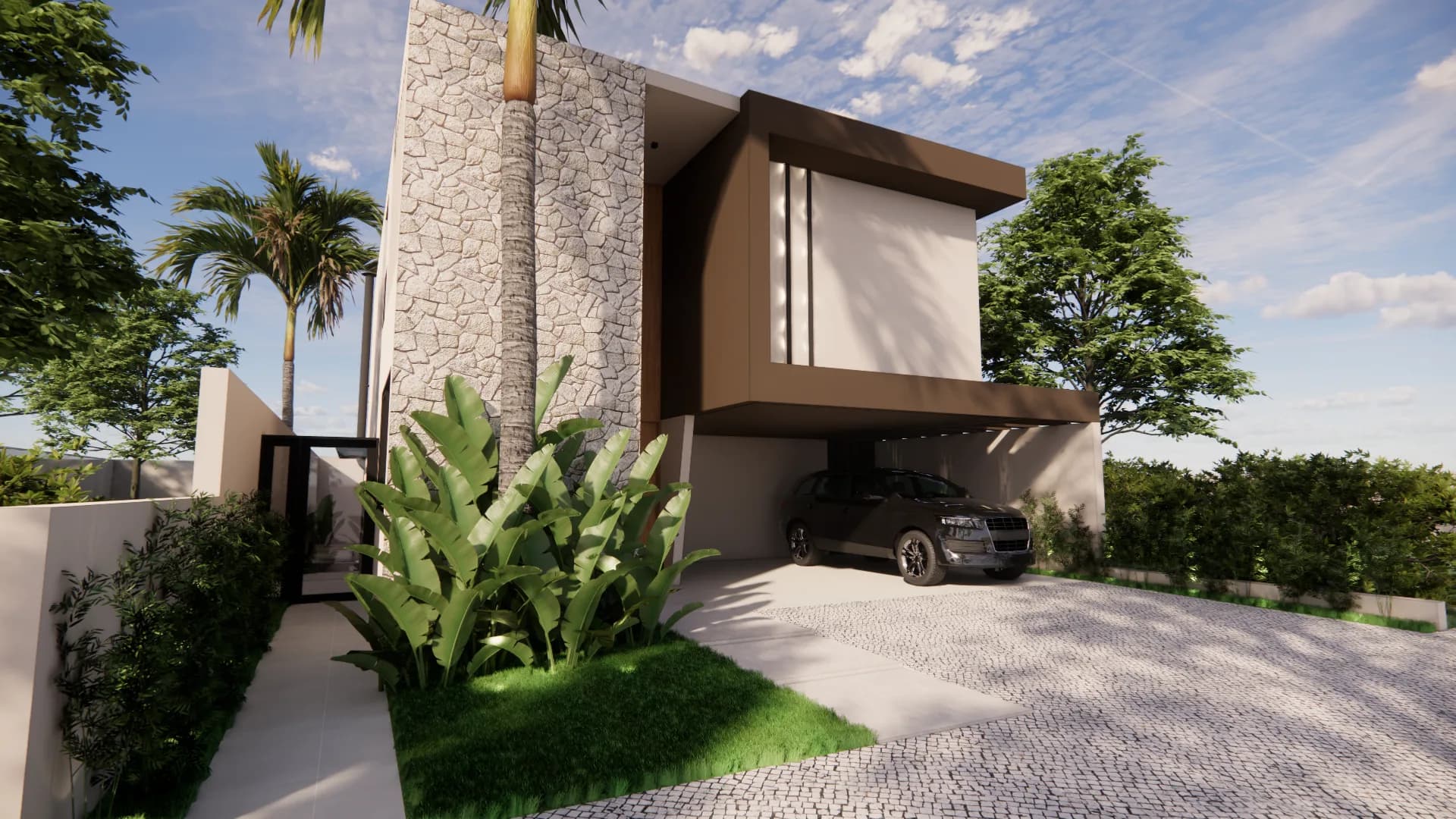 Casa AR — projeto de arquitetura e interiores da Sentire Arquitetura, foto 4 de 10