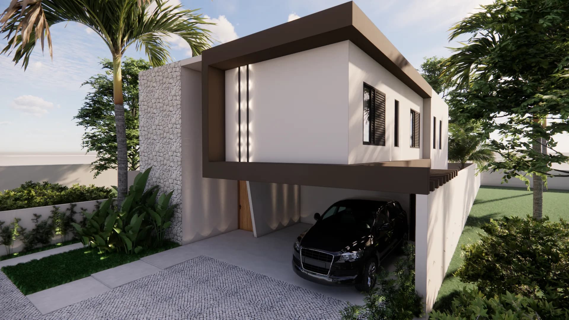 Casa AR — projeto de arquitetura e interiores da Sentire Arquitetura, foto 5 de 10